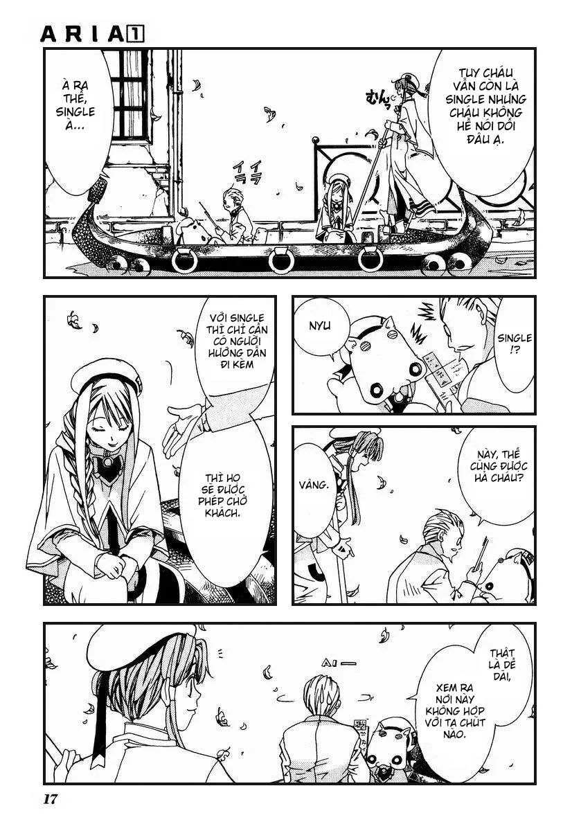 ARIA Chapter 1: - Neo Venezia - Next Chapter 2: - Nào ta cùng chà rửa