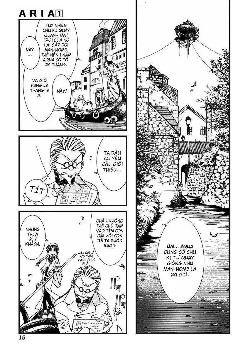 ARIA Chapter 1: - Neo Venezia - Next Chapter 2: - Nào ta cùng chà rửa