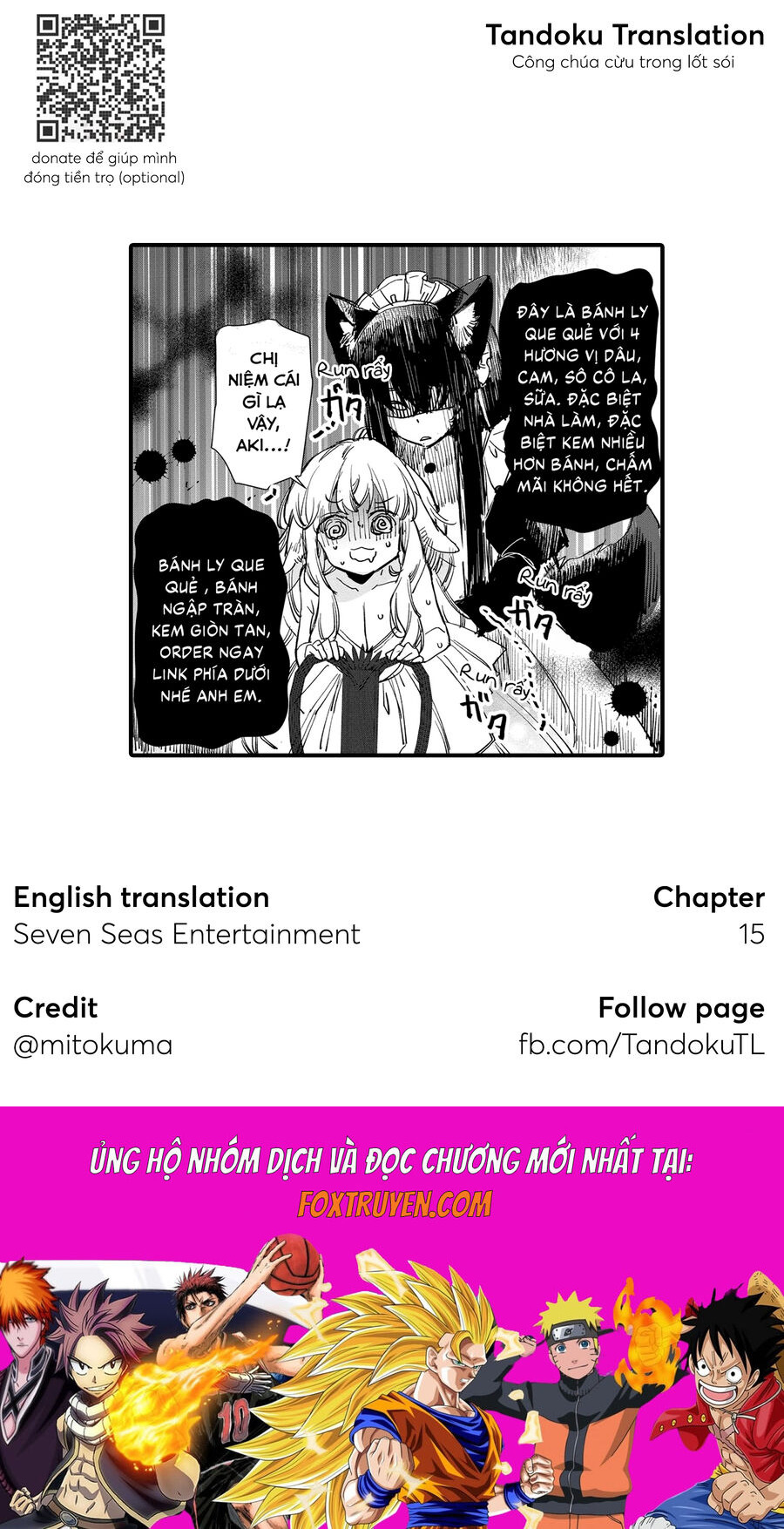 Ookami No Kawa O Kabutta Hitsujihime Chapter 15 - Trang 2