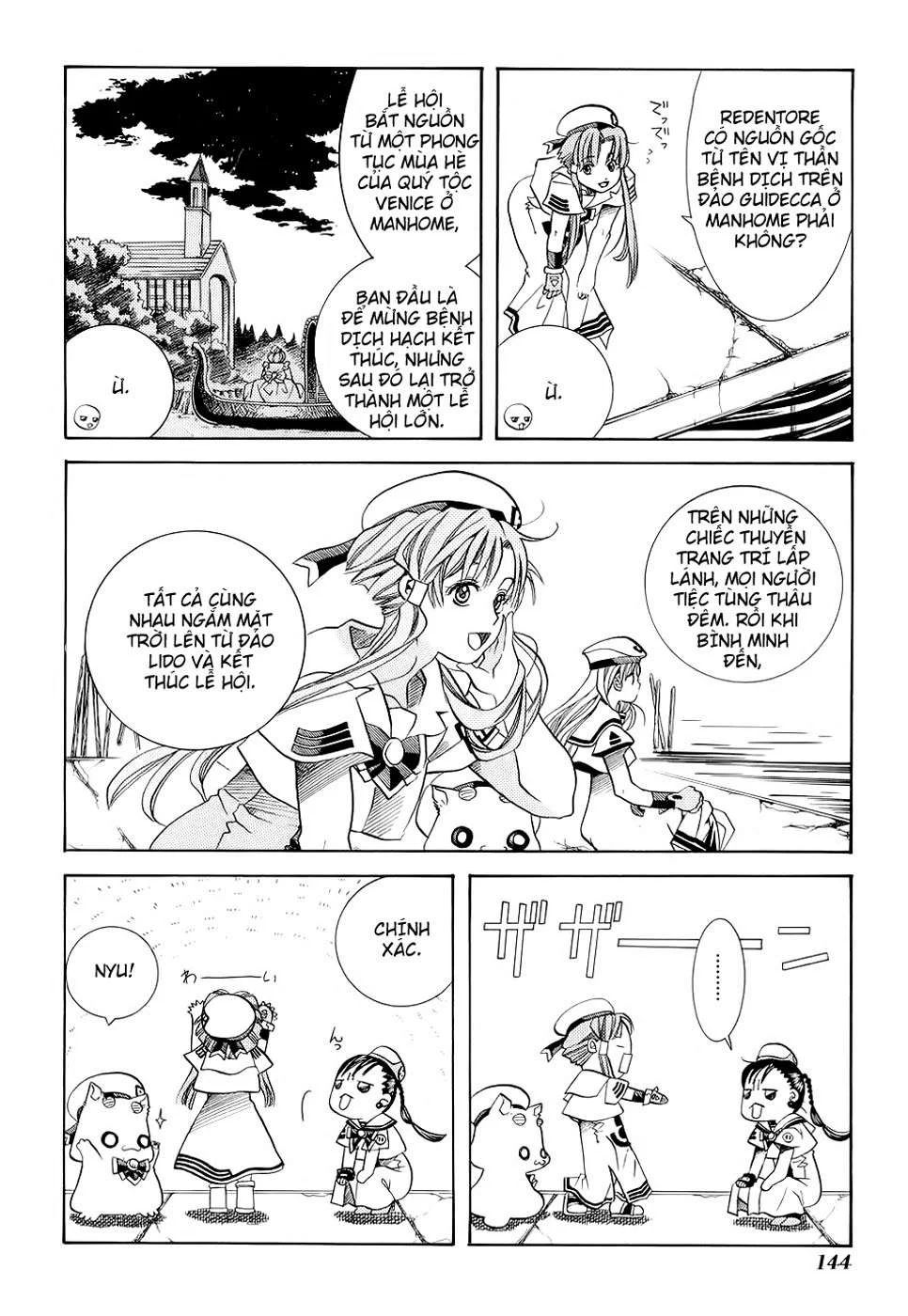 ARIA Chapter 20: - Redentore - Next Chapter 21: - Bác đưa thư