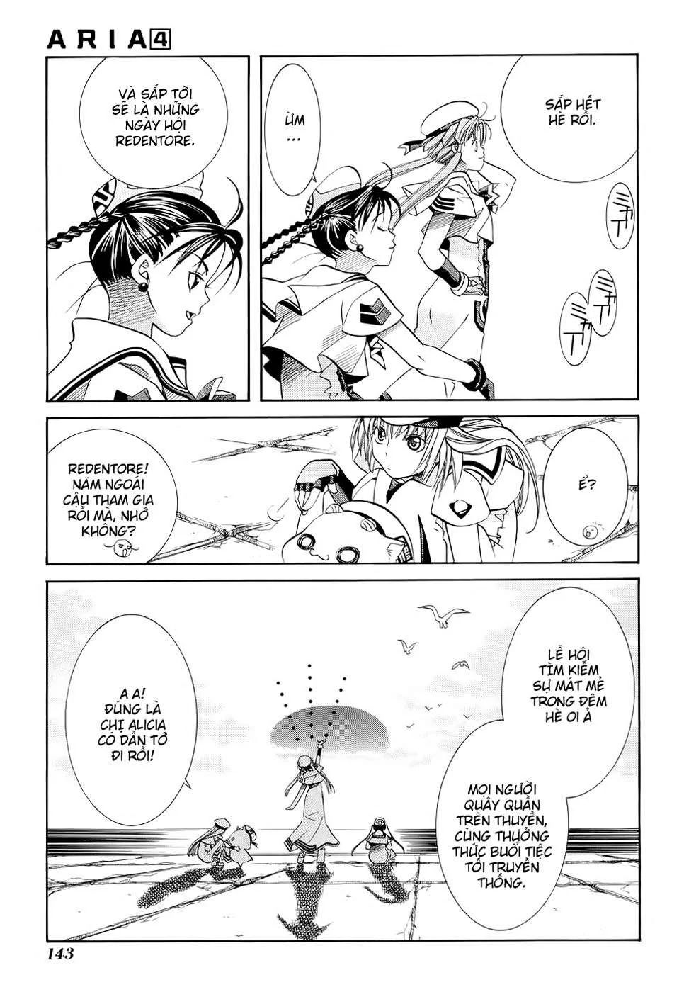 ARIA Chapter 20: - Redentore - Next Chapter 21: - Bác đưa thư