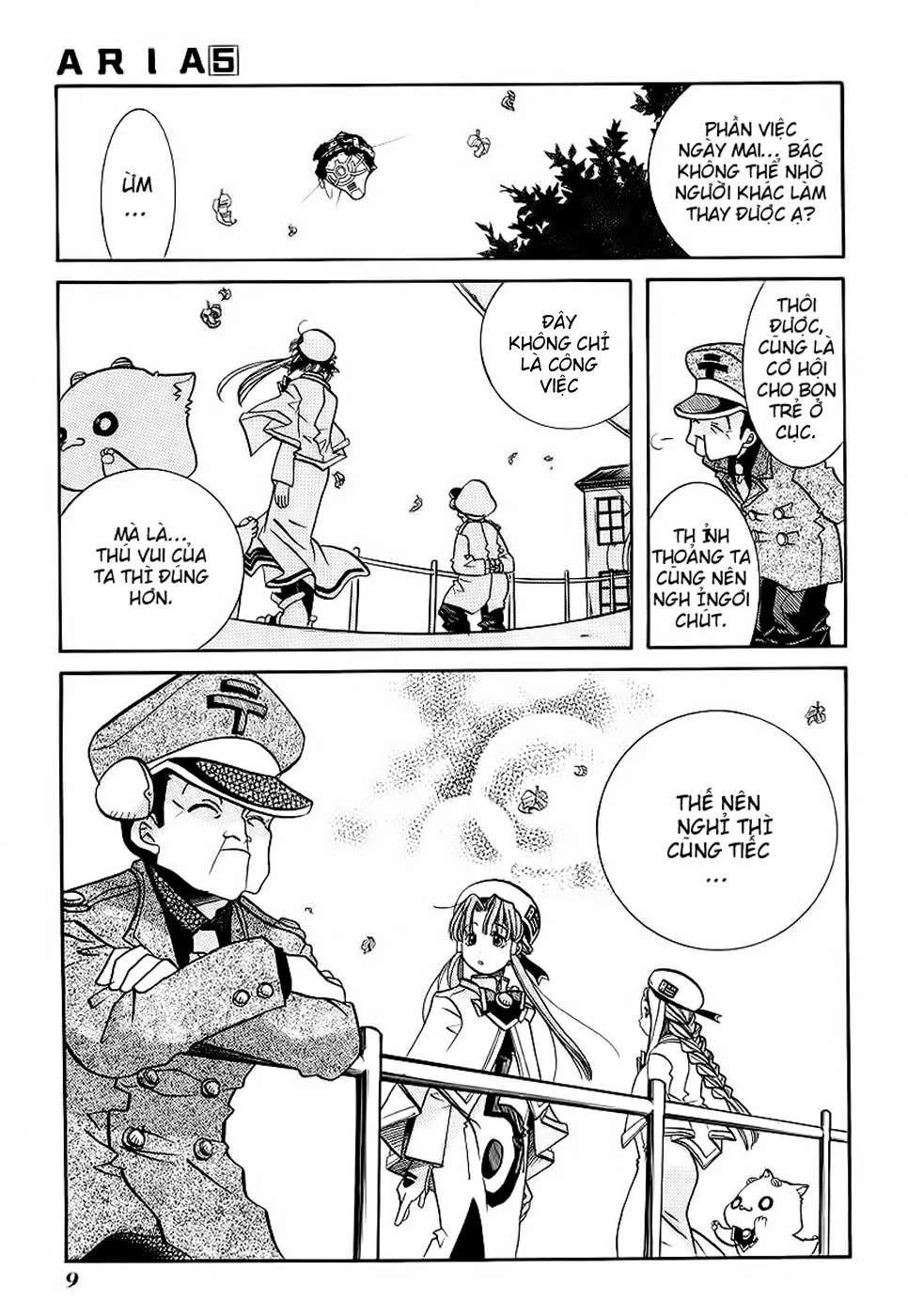 ARIA Chapter 21: - Bác đưa thư - Next Chapter 22