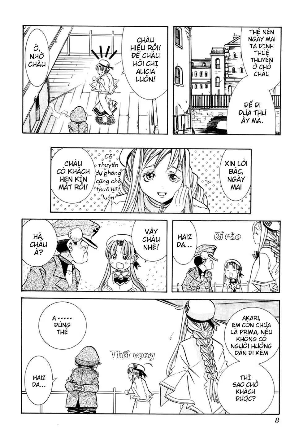 ARIA Chapter 21: - Bác đưa thư - Next Chapter 22