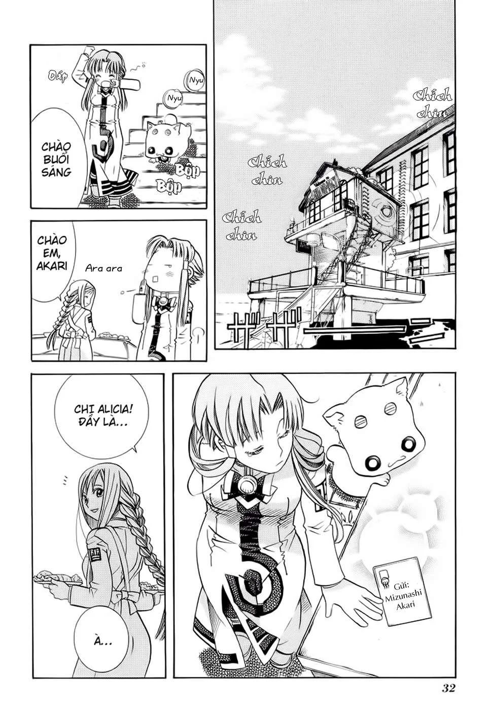 ARIA Chapter 21: - Bác đưa thư - Next Chapter 22