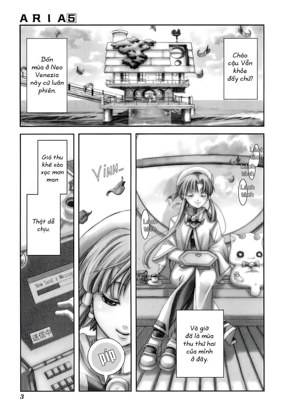 ARIA Chapter 21: - Bác đưa thư - Next Chapter 22