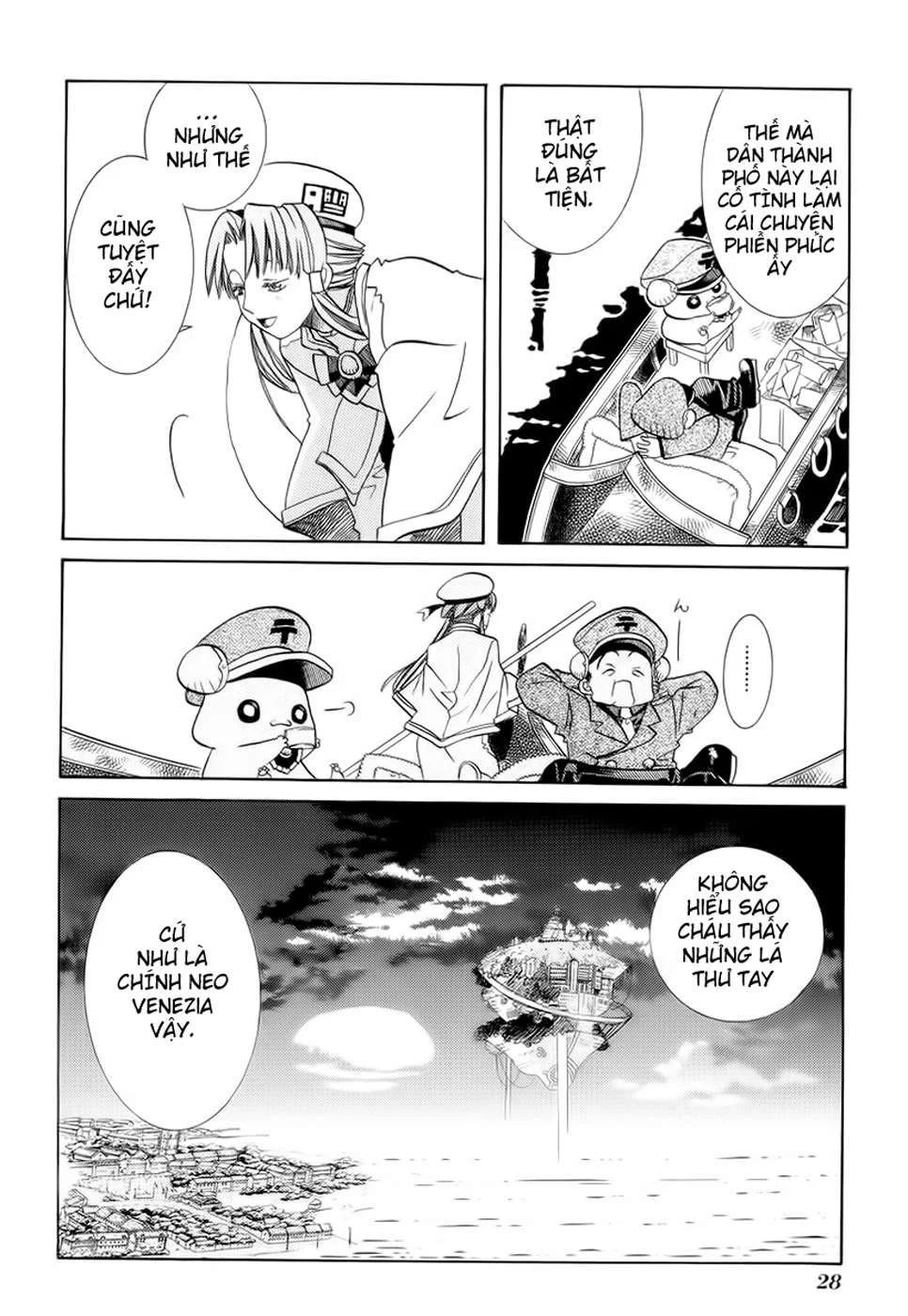 ARIA Chapter 21: - Bác đưa thư - Next Chapter 22