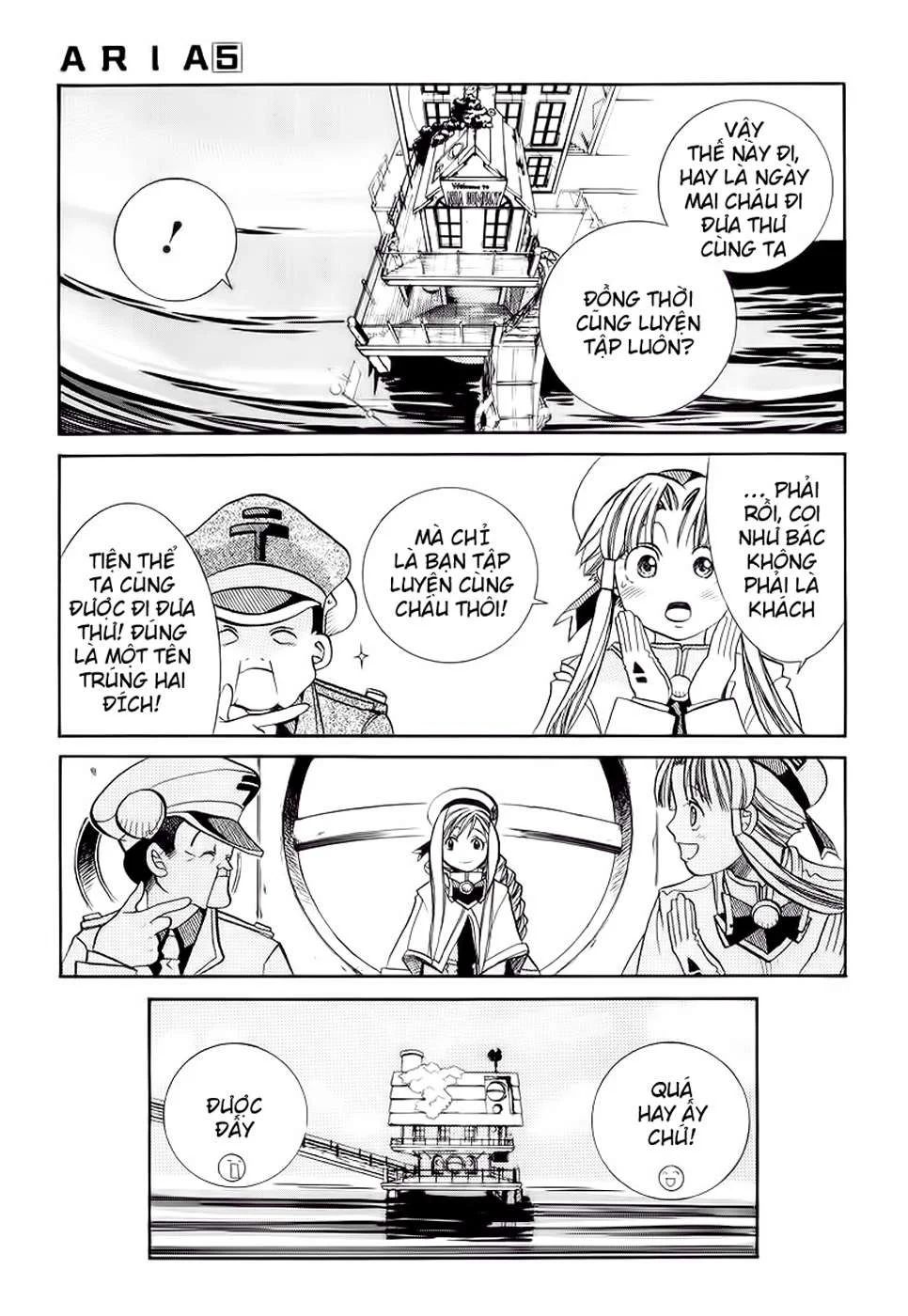 ARIA Chapter 21: - Bác đưa thư - Next Chapter 22
