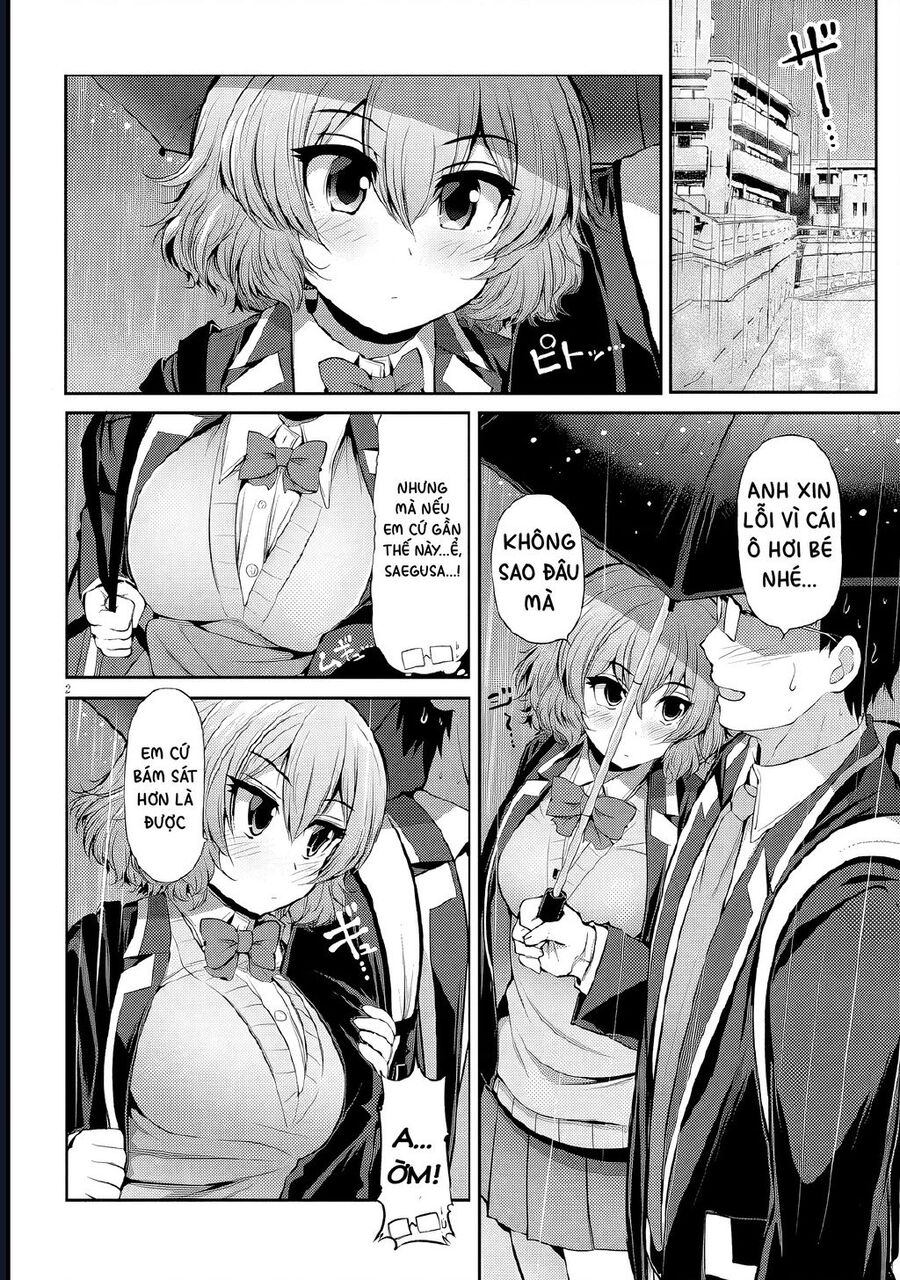 Saegusa-san wa Megane-senpai to Koi o Egaku Chapter 4 - Next 