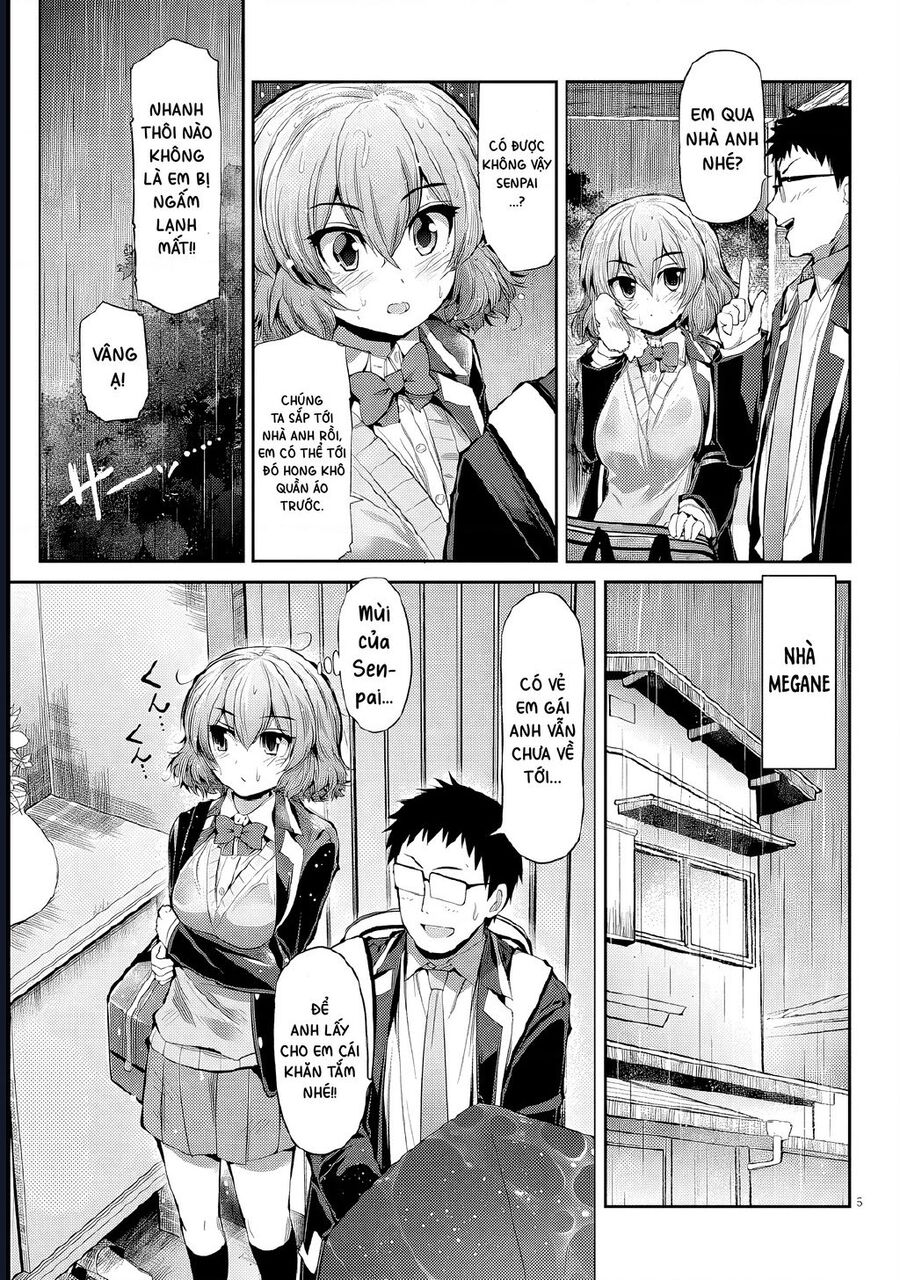 Saegusa-san wa Megane-senpai to Koi o Egaku Chapter 4 - Next 