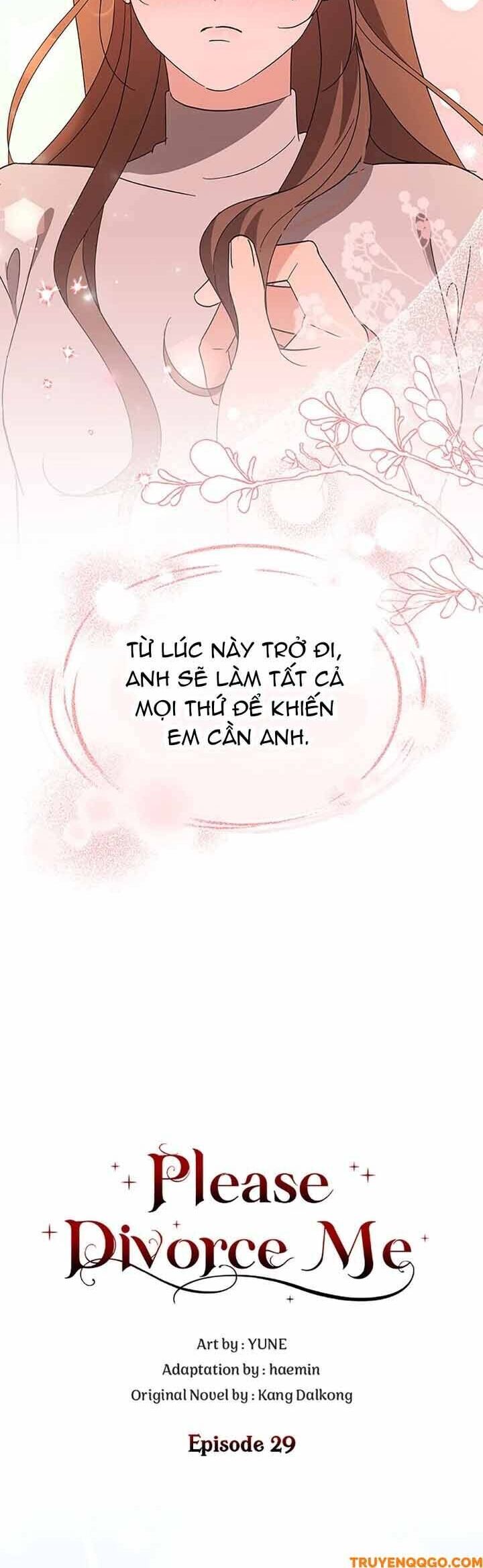 Please Divorce Me Chapter 29 - Next Chapter 30