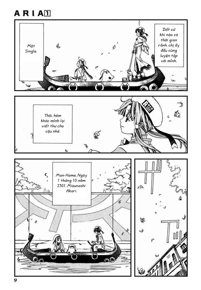 ARIA Chapter 1: - Neo Venezia - Next Chapter 2: - Nào ta cùng chà rửa