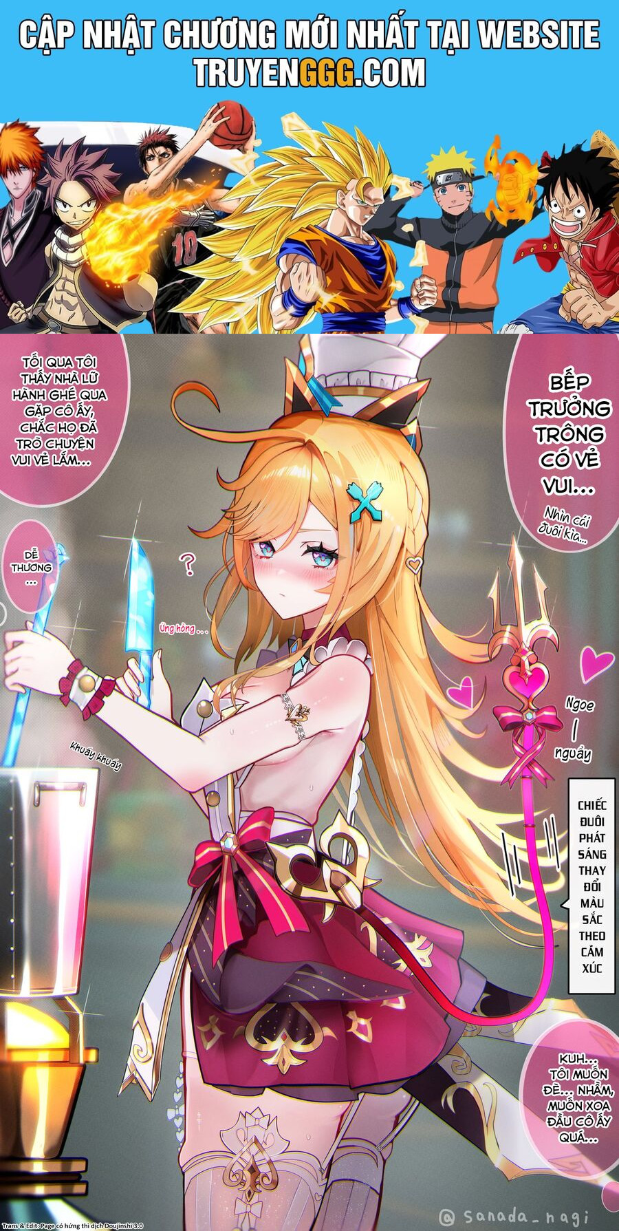 Tuyển tập truyện dịch của Page có hứng thì dịch Doujinshi Chapter 800 - Trang 2