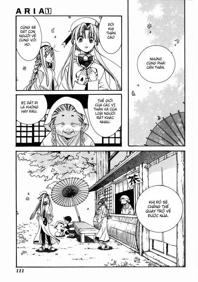 ARIA Chapter 4: - Mưa bóng mây - Next Chapter 5: - Vongare Longa