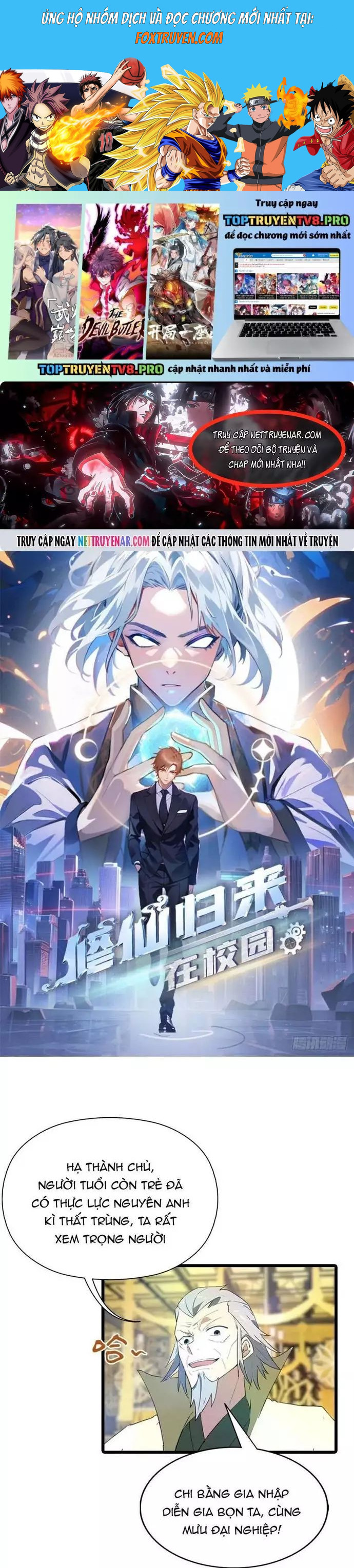 Tu Tiên Trở Về Tại Vườn Trường - Season 2 Chapter 196 - Trang 2