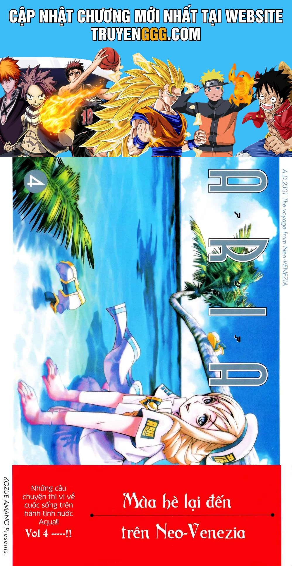 ARIA Chapter 16: - Neverland - Next Chapter 17: - Ảo ảnh