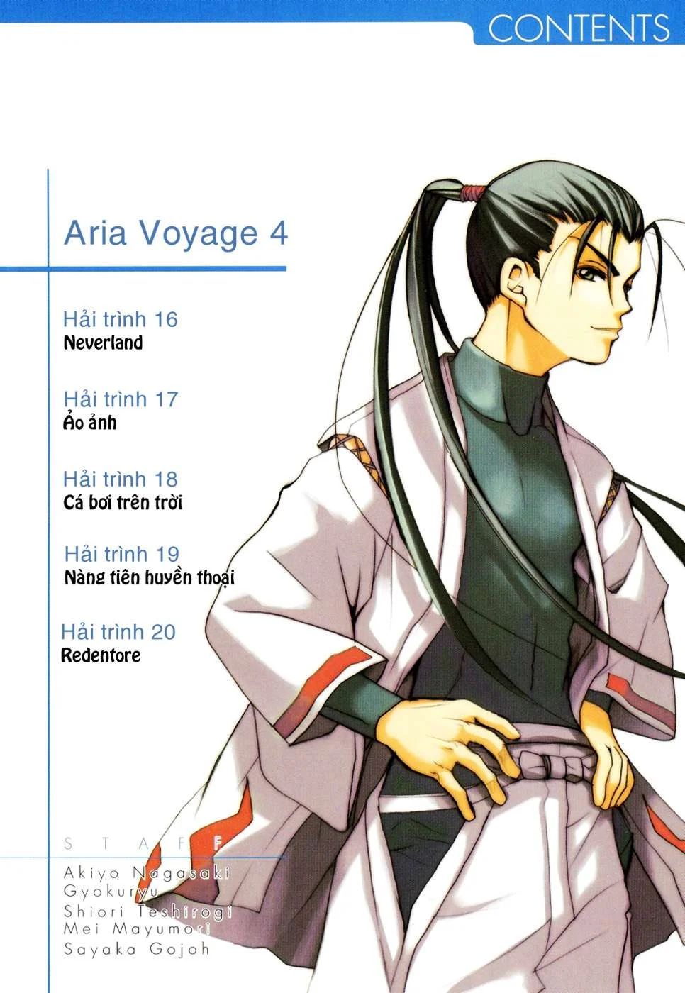 ARIA Chapter 16: - Neverland - Next Chapter 17: - Ảo ảnh