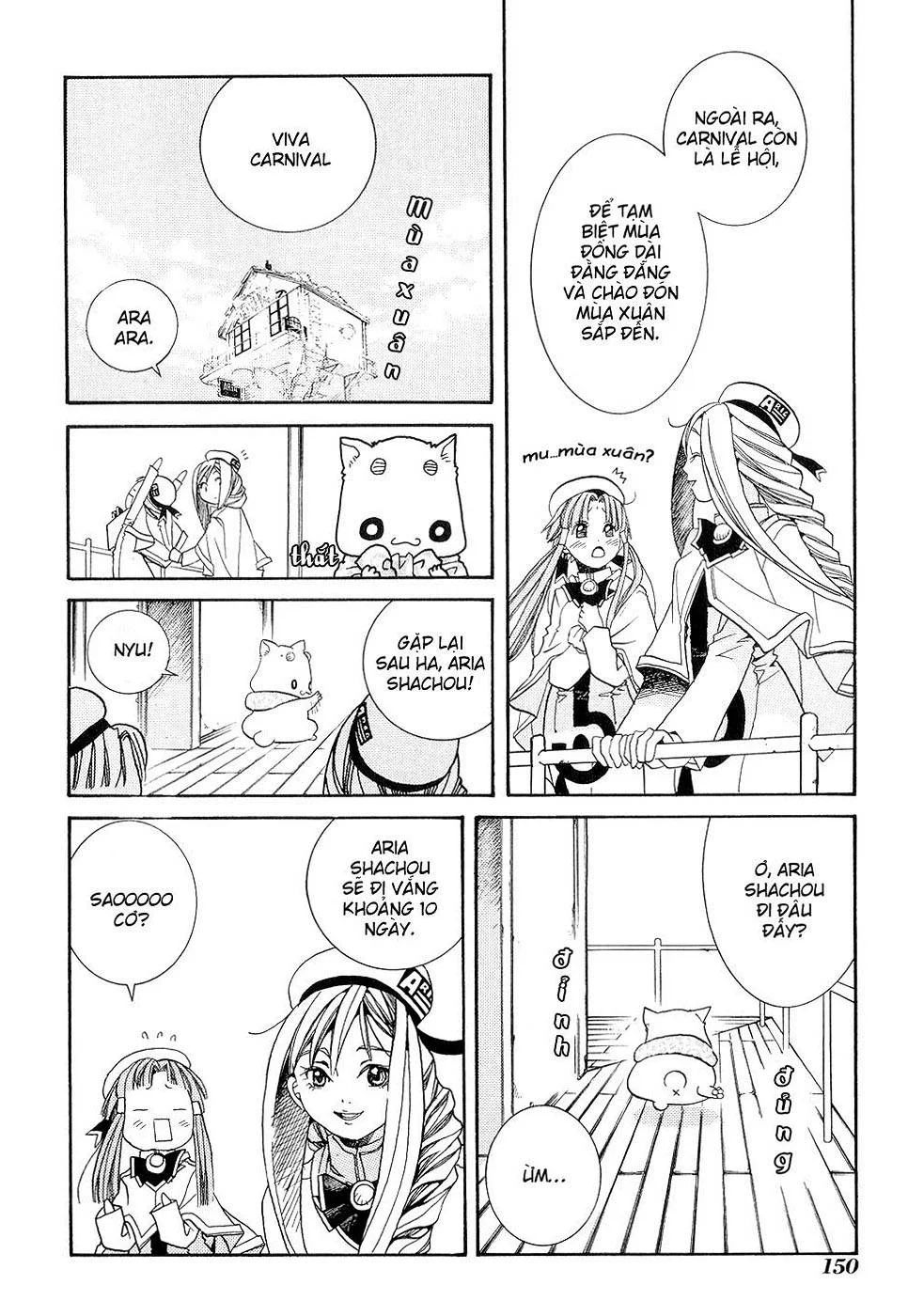 ARIA Chapter 10: - Lễ hội hóa trang - Next Chapter 11: - Cơn gió đầu xuân!