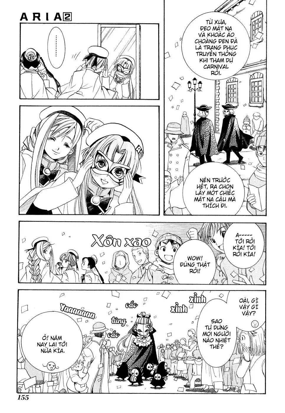 ARIA Chapter 10: - Lễ hội hóa trang - Next Chapter 11: - Cơn gió đầu xuân!