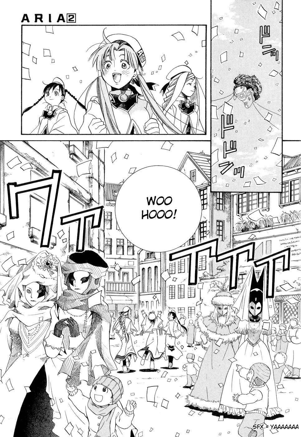 ARIA Chapter 10: - Lễ hội hóa trang - Next Chapter 11: - Cơn gió đầu xuân!