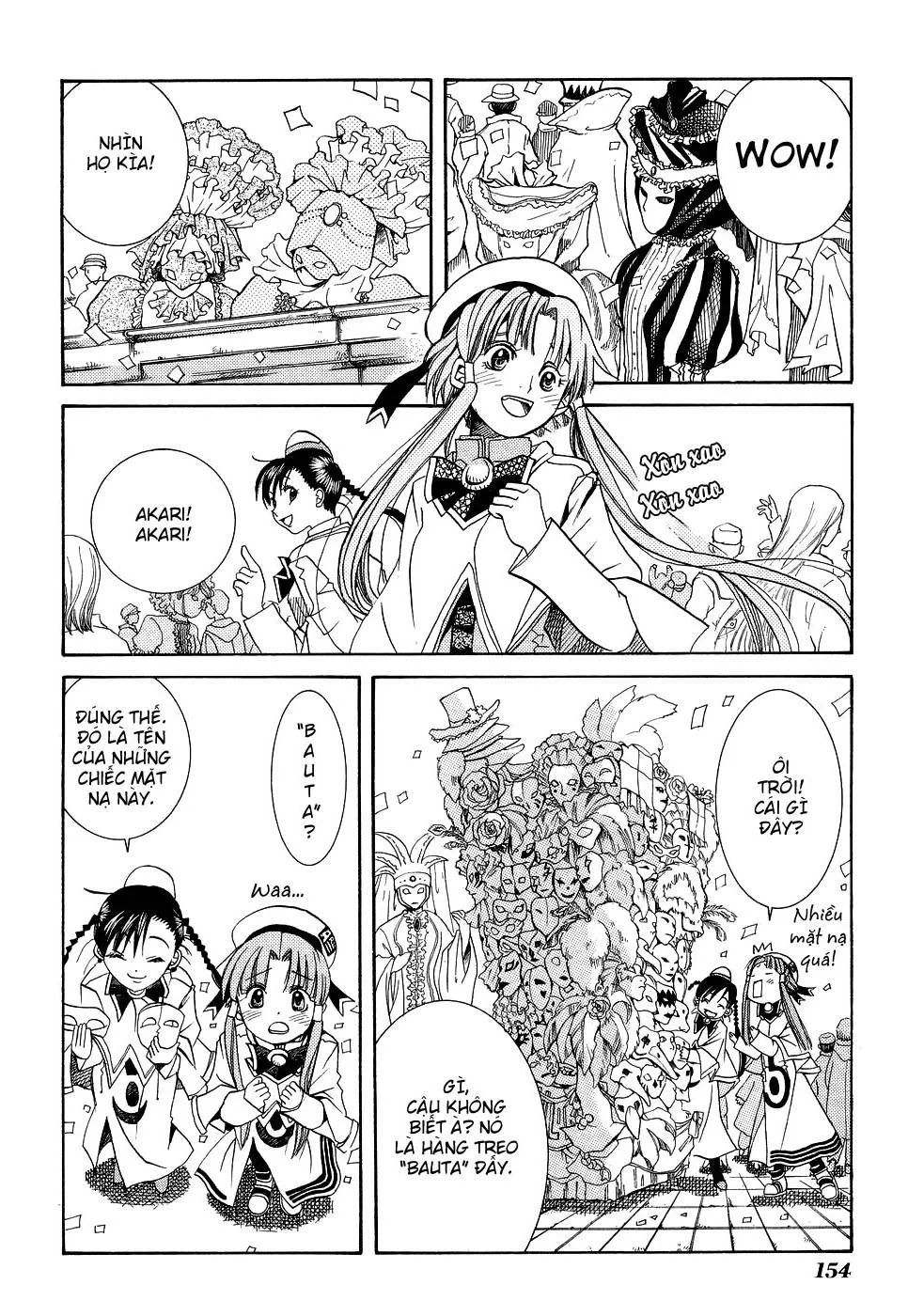 ARIA Chapter 10: - Lễ hội hóa trang - Next Chapter 11: - Cơn gió đầu xuân!