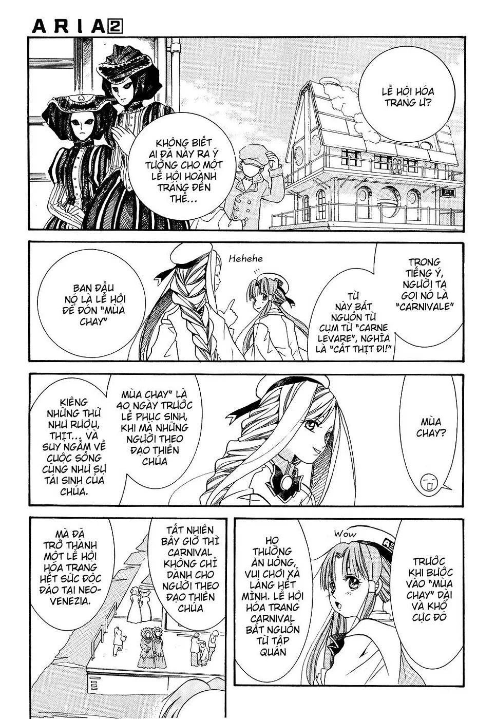 ARIA Chapter 10: - Lễ hội hóa trang - Next Chapter 11: - Cơn gió đầu xuân!