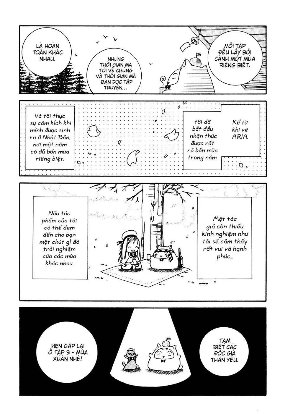 ARIA Chapter 10: - Lễ hội hóa trang - Next Chapter 11: - Cơn gió đầu xuân!