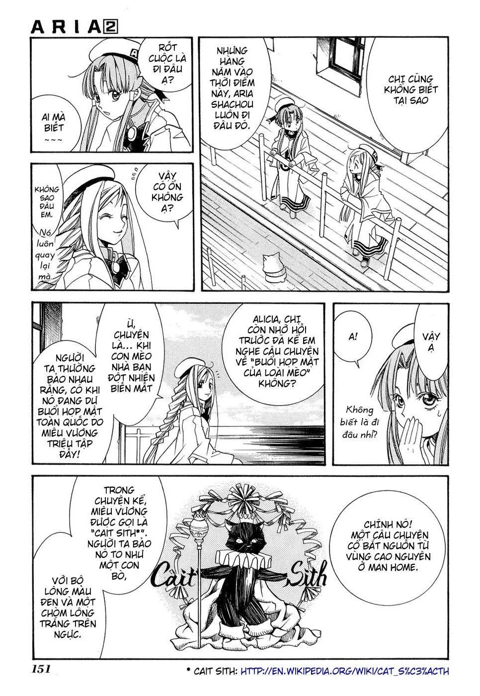 ARIA Chapter 10: - Lễ hội hóa trang - Next Chapter 11: - Cơn gió đầu xuân!