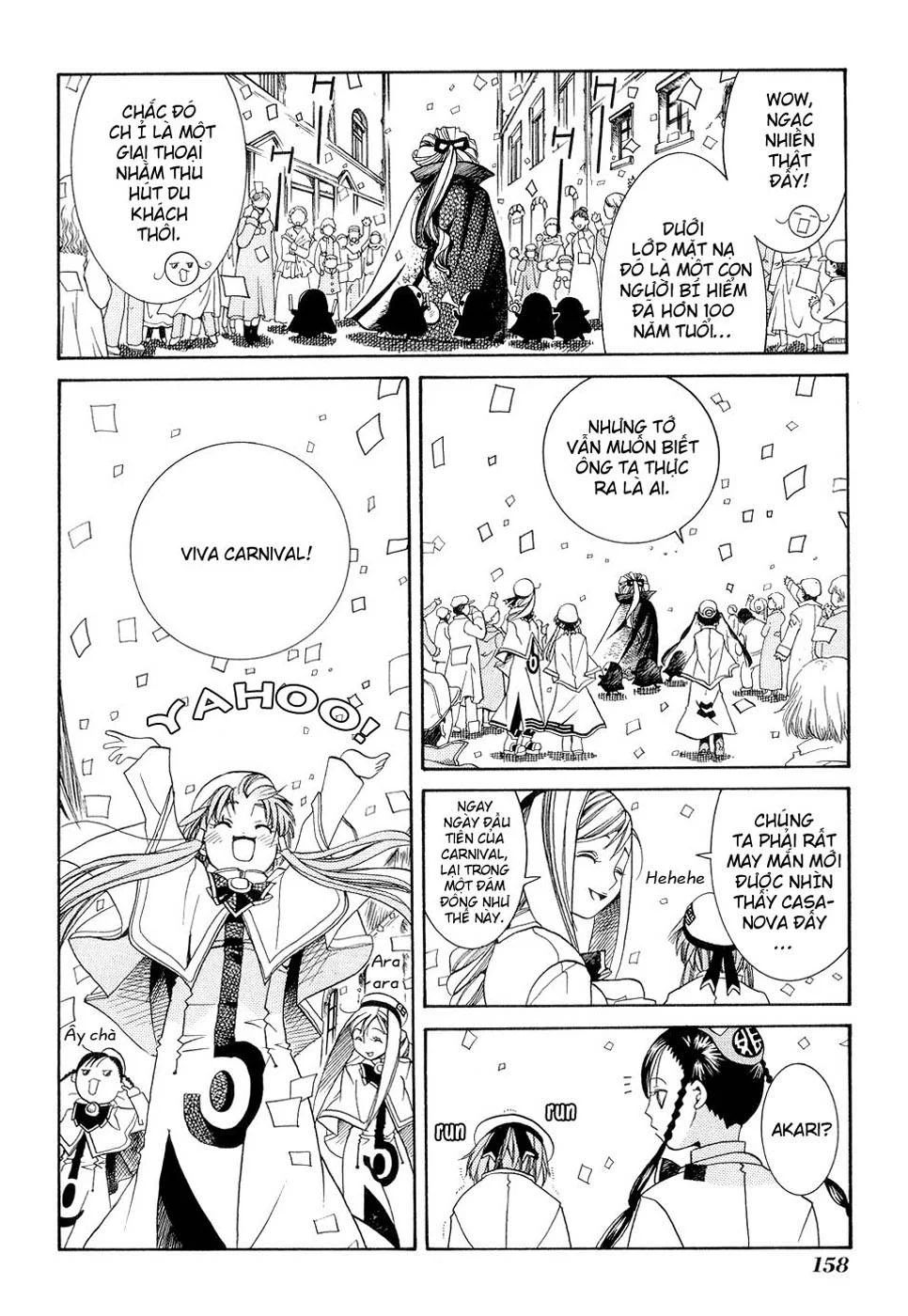 ARIA Chapter 10: - Lễ hội hóa trang - Next Chapter 11: - Cơn gió đầu xuân!