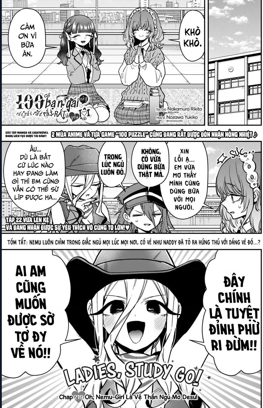 Kimi No Koto Ga Dai Dai Dai Dai Daisuki Na 100-Ri No Kanojo Chapter 219 - Next 
