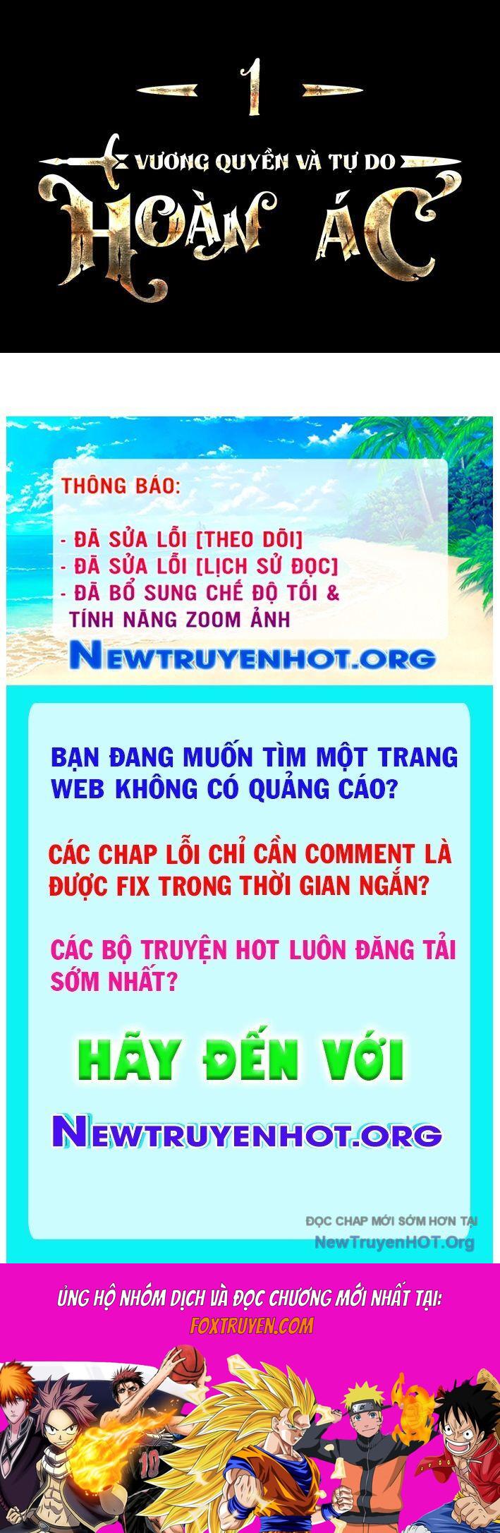 Hoàn Ác Vương Quyền Và Tự Do Chapter 1 - Next Chapter 2