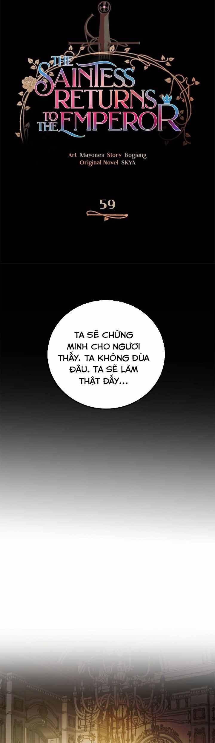 The Saintess Returns To The Emperor Chapter 59 - Next 