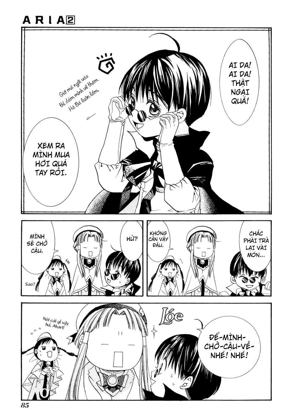 ARIA Chapter 8: - Tiếng hát của những vì sao ... - Next Chapter 9: - AUGURIO BUONANNO