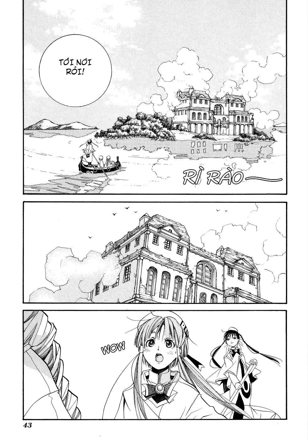 ARIA Chapter 7: - Chốn đào nguyên - Next Chapter 8: - Tiếng hát của những vì sao ...