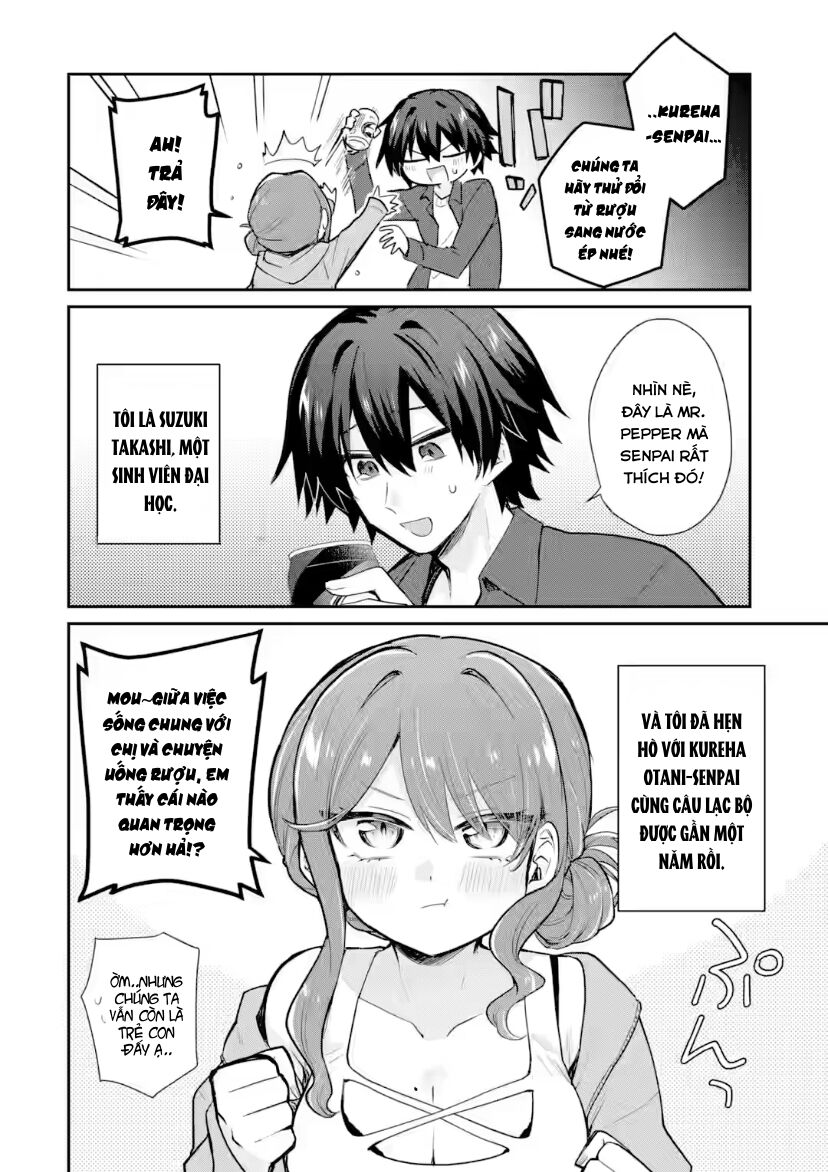 Osake To Senpai Kanojo To No Amaama Doukyo Lovecome Wa Nijuusai Ni Natte Kara Chapter 1 - Trang 2