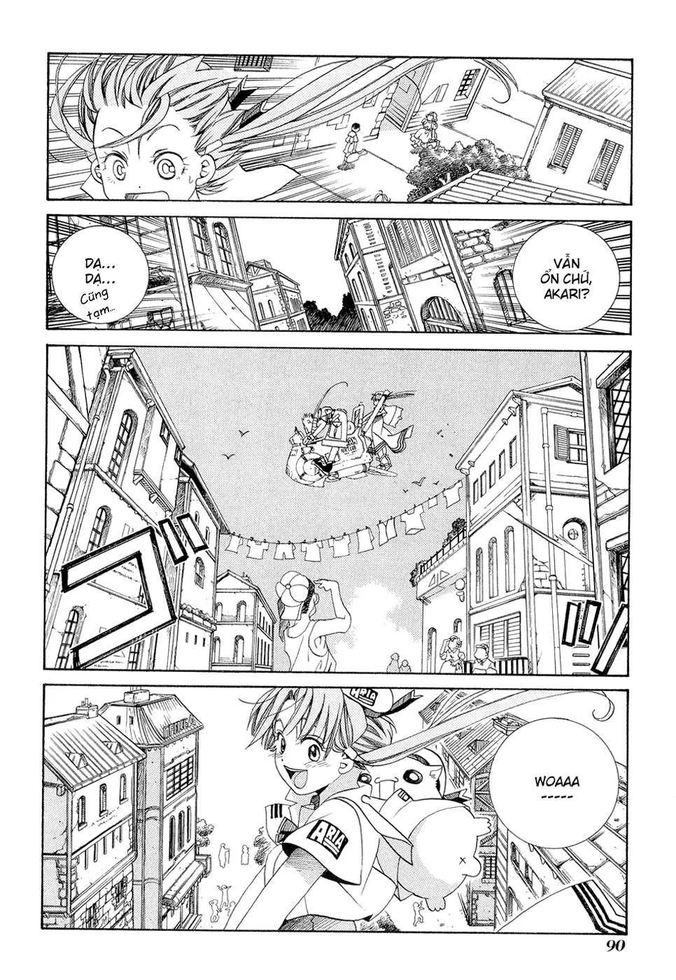 ARIA Chapter 18: - Cá bơi trên trời - Next Chapter 19: - Grandma - Nàng Tiên huyền thoại ...
