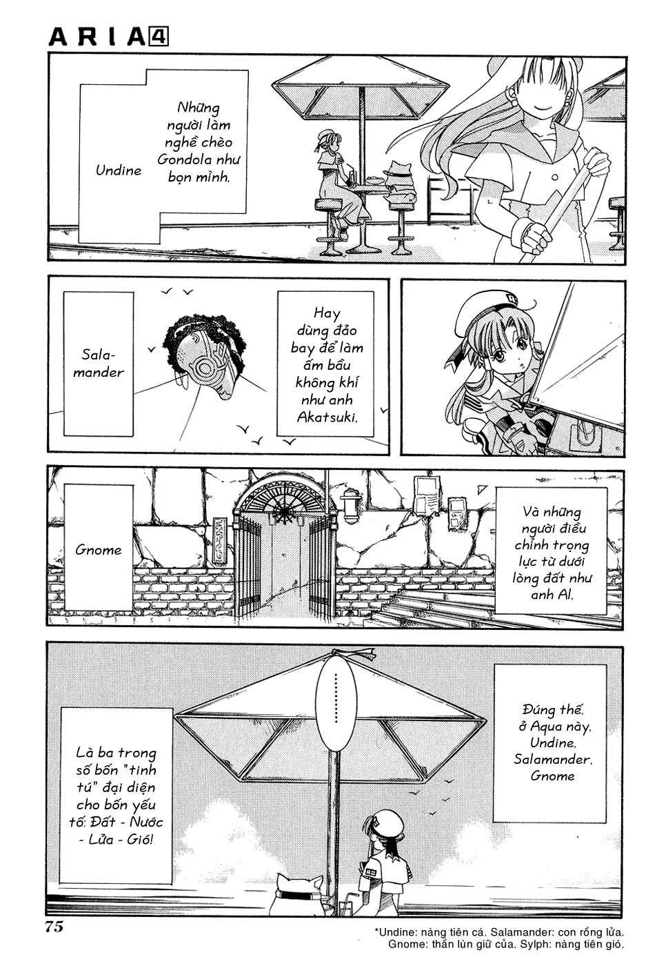 ARIA Chapter 18: - Cá bơi trên trời - Next Chapter 19: - Grandma - Nàng Tiên huyền thoại ...