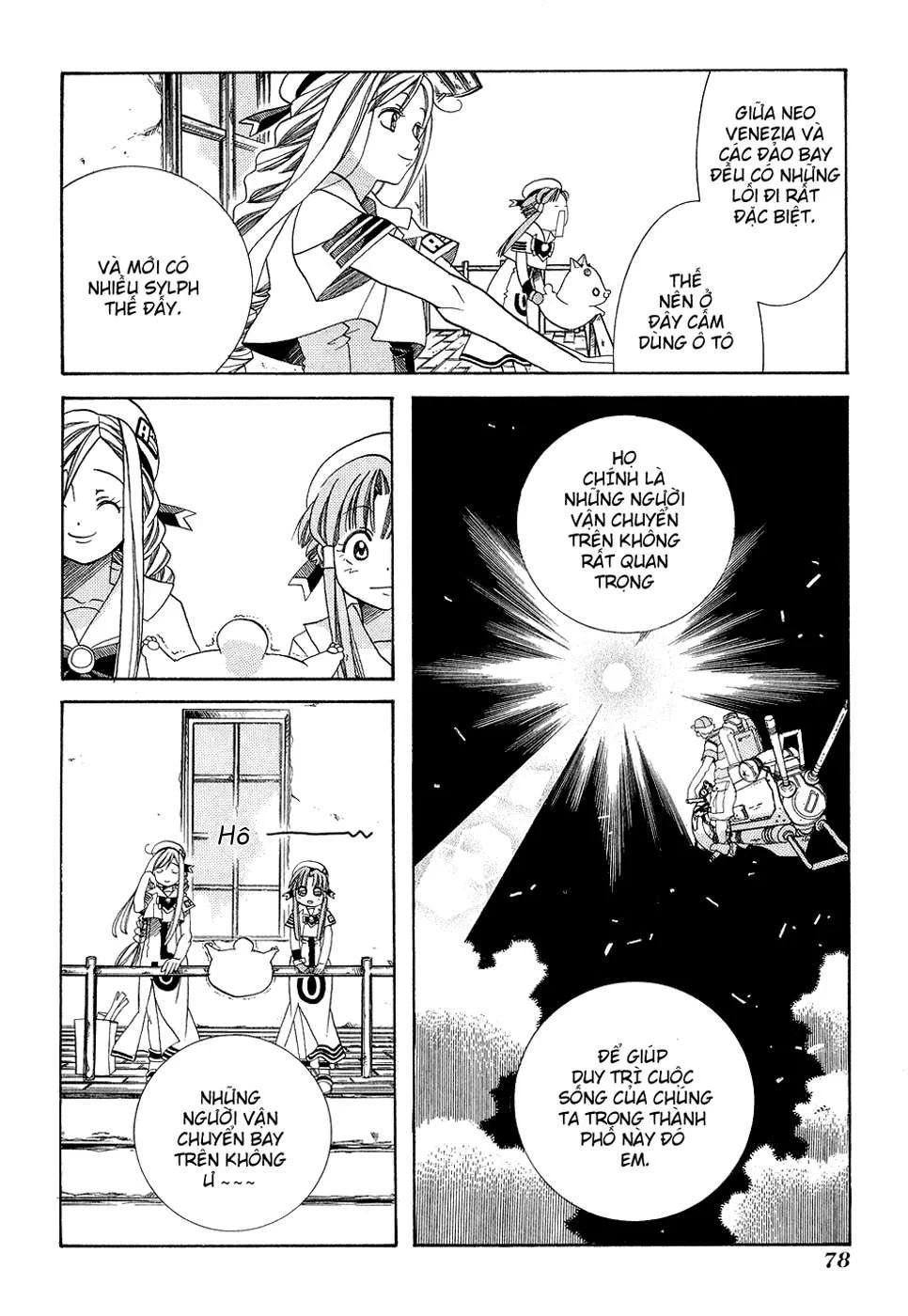 ARIA Chapter 18: - Cá bơi trên trời - Next Chapter 19: - Grandma - Nàng Tiên huyền thoại ...