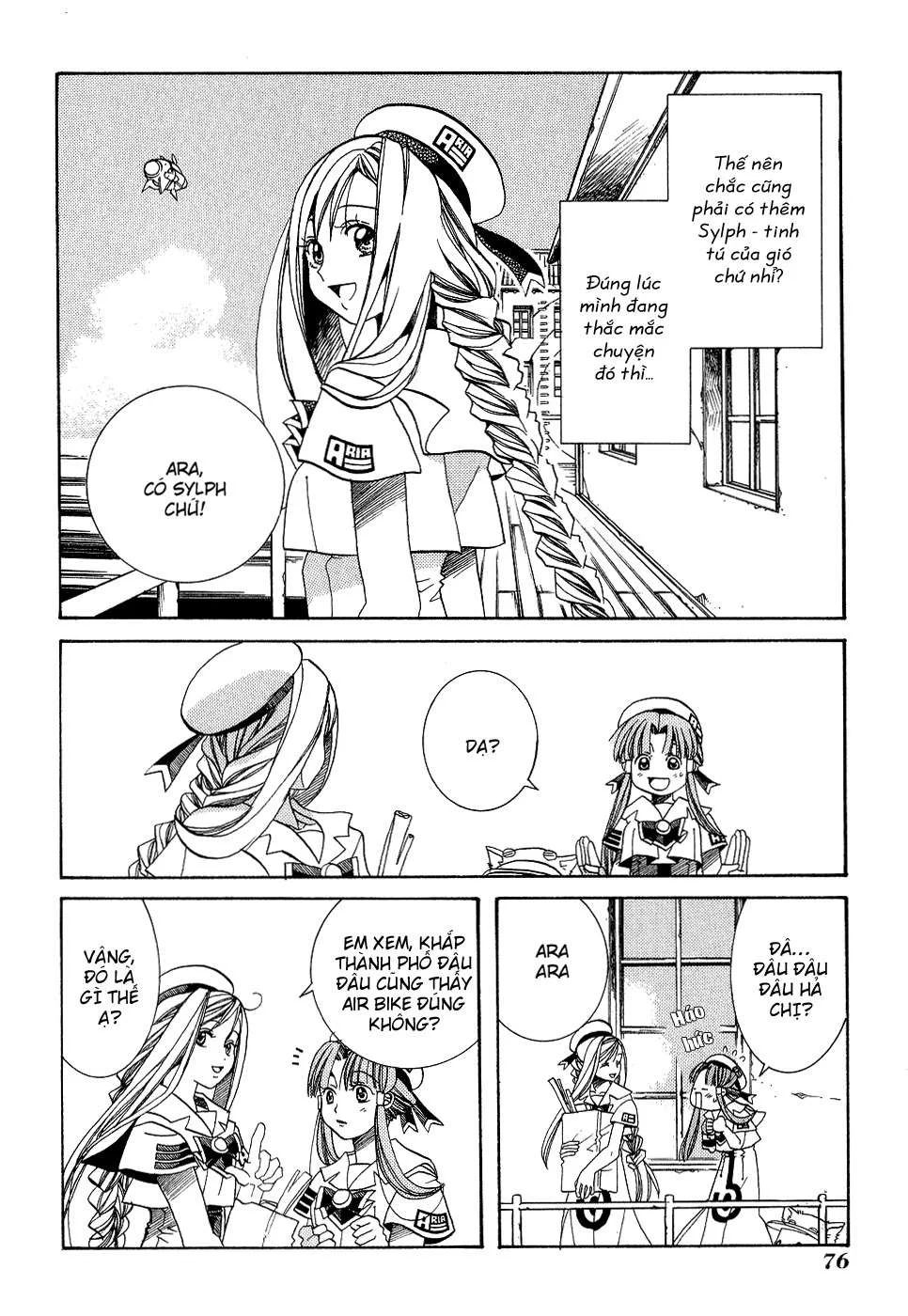 ARIA Chapter 18: - Cá bơi trên trời - Next Chapter 19: - Grandma - Nàng Tiên huyền thoại ...