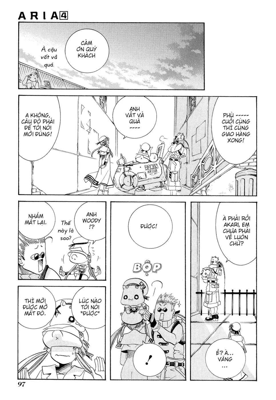 ARIA Chapter 18: - Cá bơi trên trời - Next Chapter 19: - Grandma - Nàng Tiên huyền thoại ...