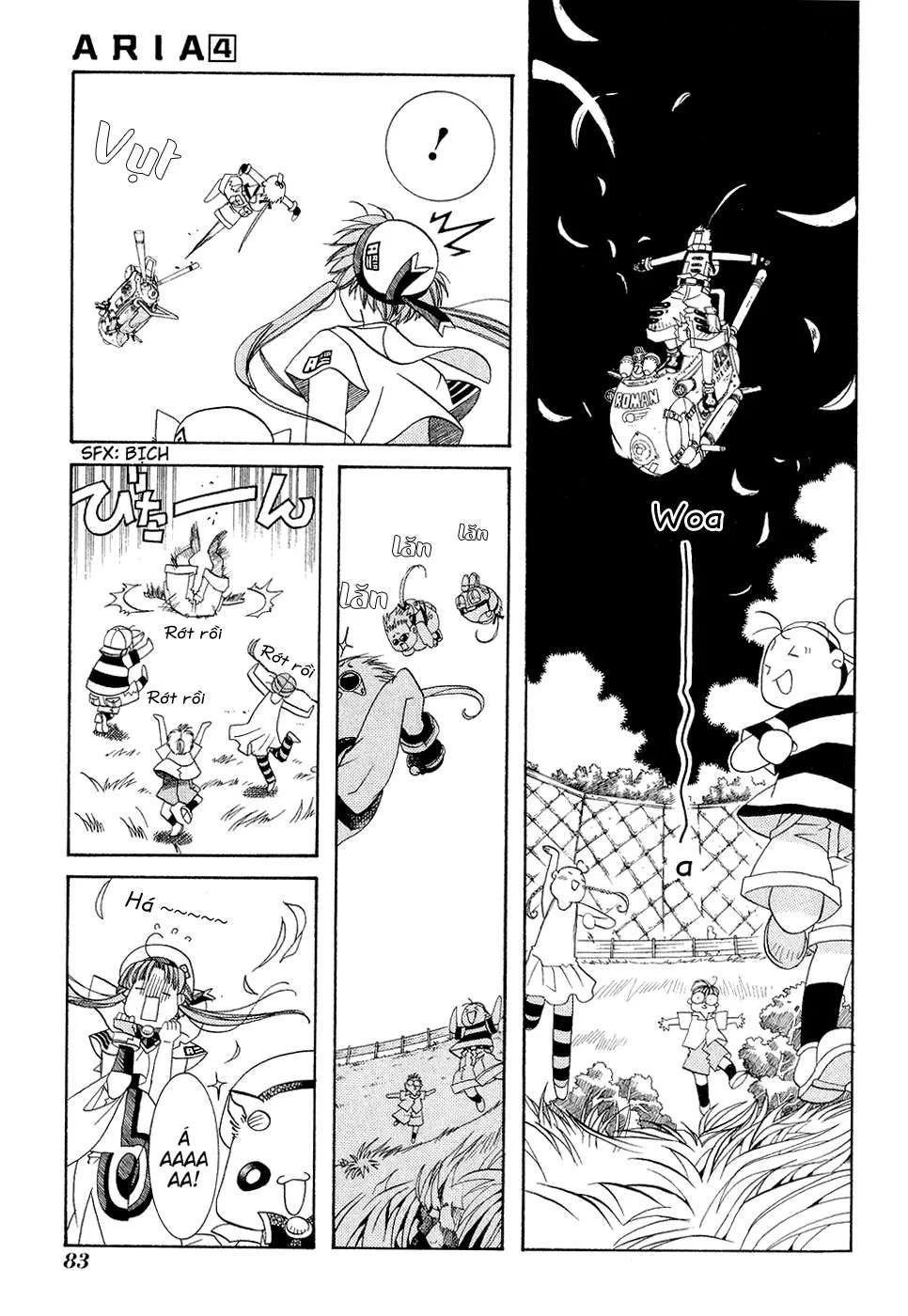 ARIA Chapter 18: - Cá bơi trên trời - Next Chapter 19: - Grandma - Nàng Tiên huyền thoại ...