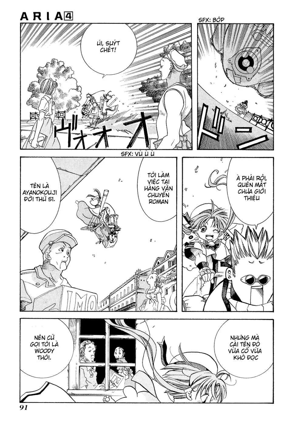 ARIA Chapter 18: - Cá bơi trên trời - Next Chapter 19: - Grandma - Nàng Tiên huyền thoại ...