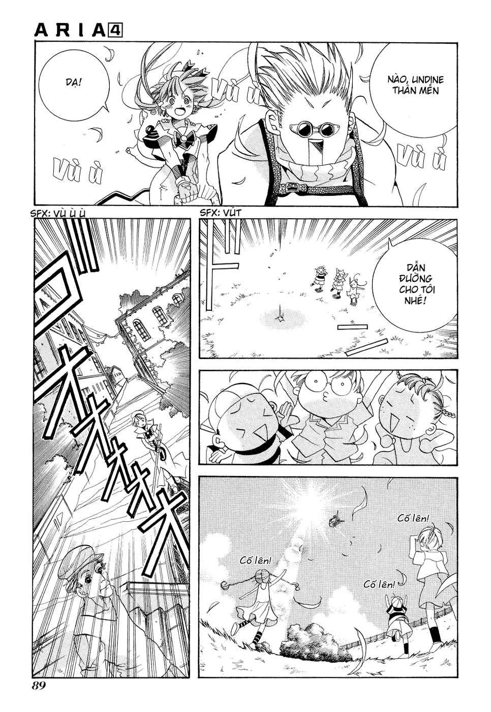 ARIA Chapter 18: - Cá bơi trên trời - Next Chapter 19: - Grandma - Nàng Tiên huyền thoại ...