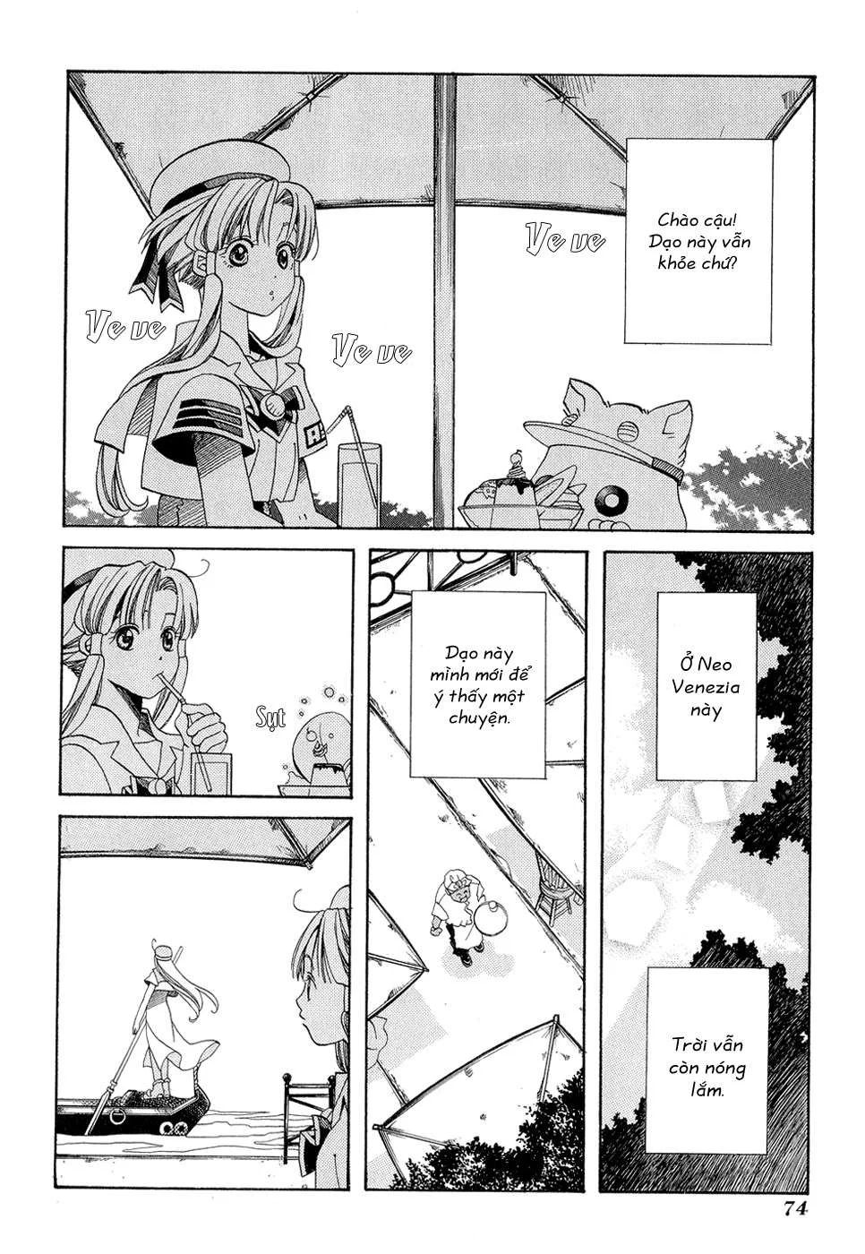 ARIA Chapter 18: - Cá bơi trên trời - Next Chapter 19: - Grandma - Nàng Tiên huyền thoại ...