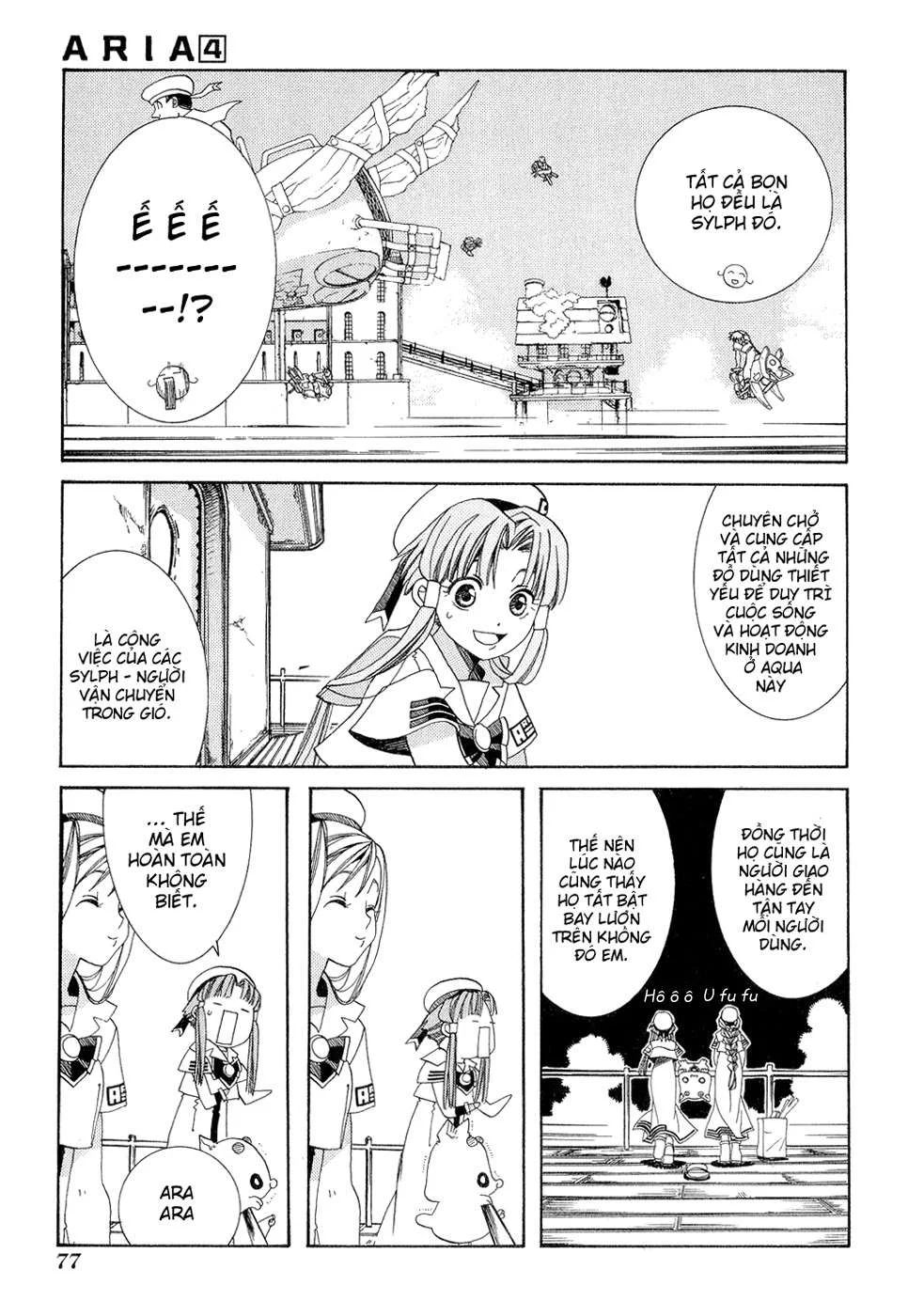 ARIA Chapter 18: - Cá bơi trên trời - Next Chapter 19: - Grandma - Nàng Tiên huyền thoại ...