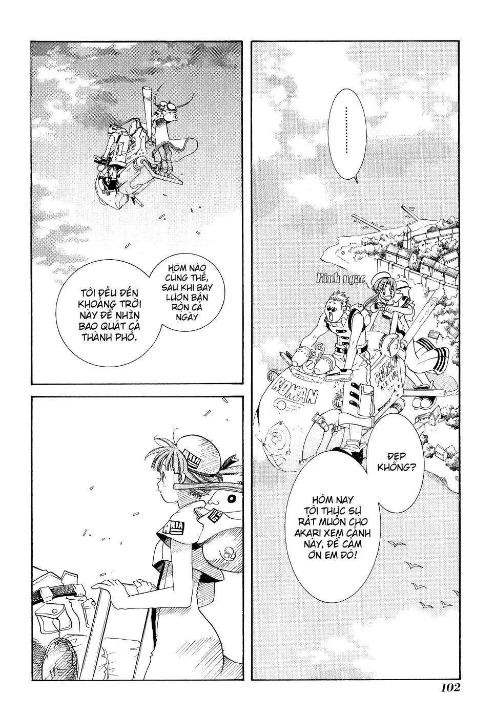 ARIA Chapter 18: - Cá bơi trên trời - Next Chapter 19: - Grandma - Nàng Tiên huyền thoại ...
