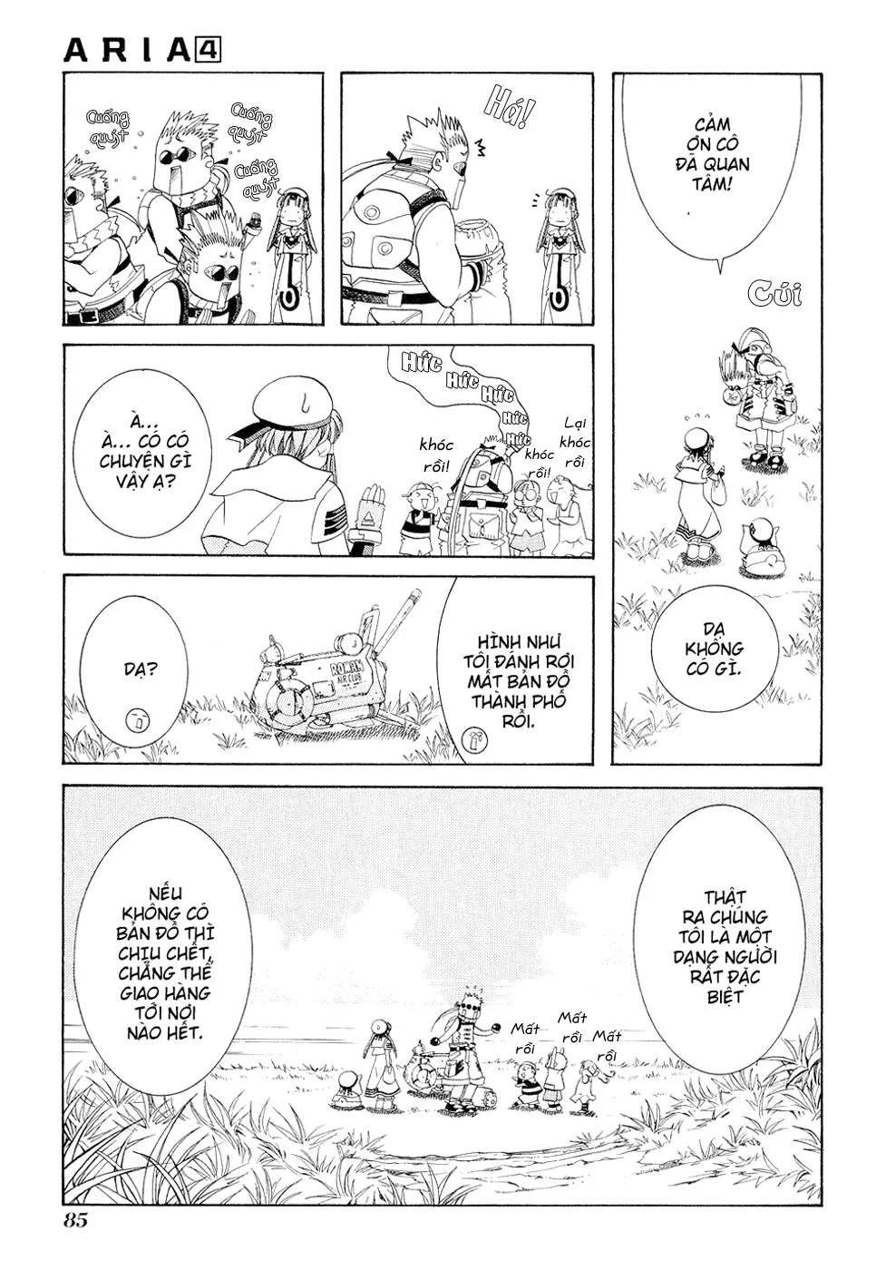 ARIA Chapter 18: - Cá bơi trên trời - Next Chapter 19: - Grandma - Nàng Tiên huyền thoại ...