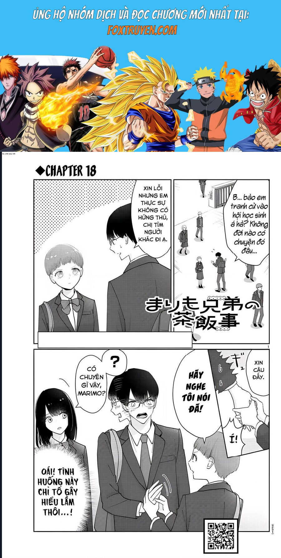 Chuyện Cơm Bữa Của Anh Em Nhà Marimo Chapter 18 - Trang 2