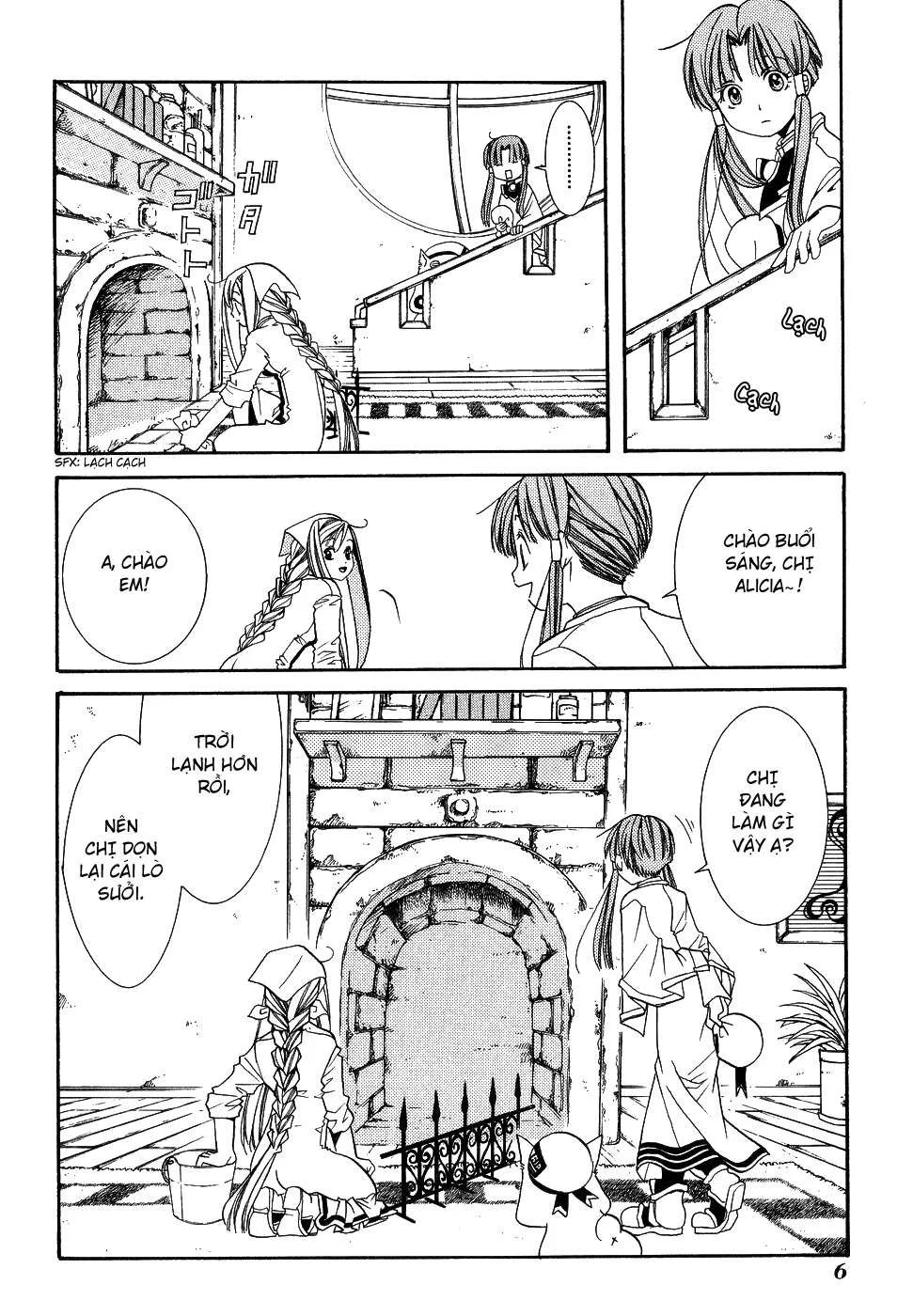 ARIA Chapter 6: - Đom đóm tuyết - Next Chapter 7: - Chốn đào nguyên