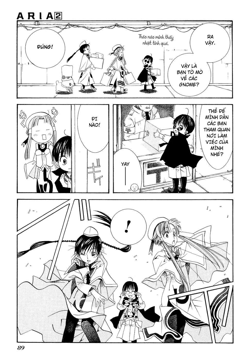 ARIA Chapter 8: - Tiếng hát của những vì sao ... - Next Chapter 9: - AUGURIO BUONANNO