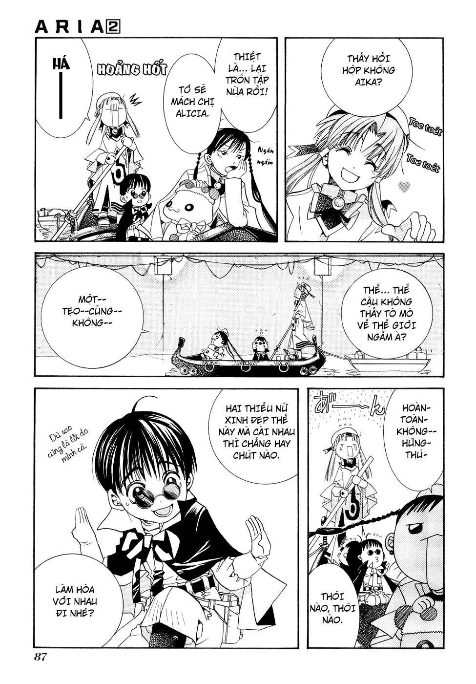 ARIA Chapter 8: - Tiếng hát của những vì sao ... - Next Chapter 9: - AUGURIO BUONANNO
